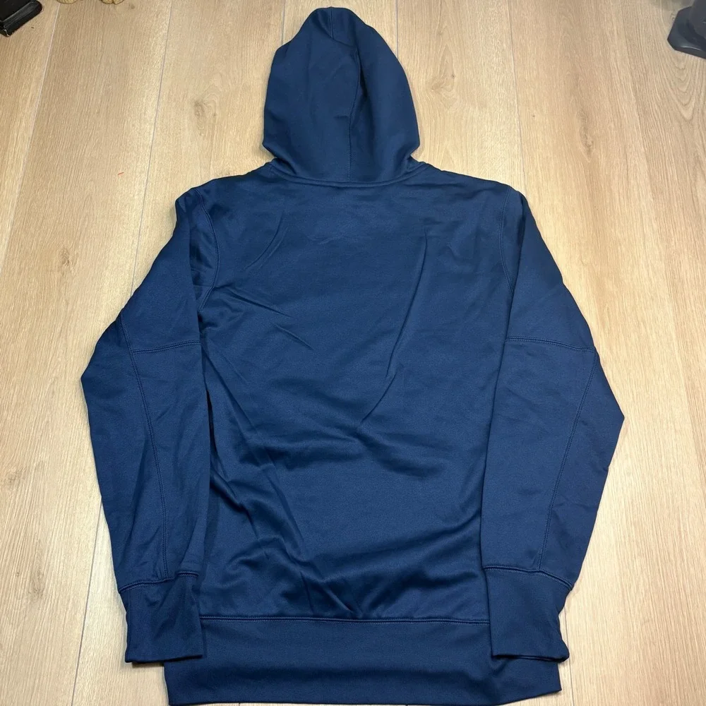 Nike New York Yankees 2024 World Series Hoodie Navy Blue Mens Medium MLB NEW